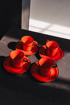 Jasba Keramik Plate and Teacup Set image 0