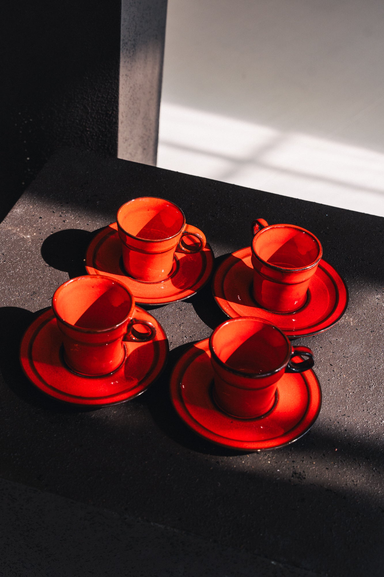 Jasba Keramik Plate and Teacup Set image 0