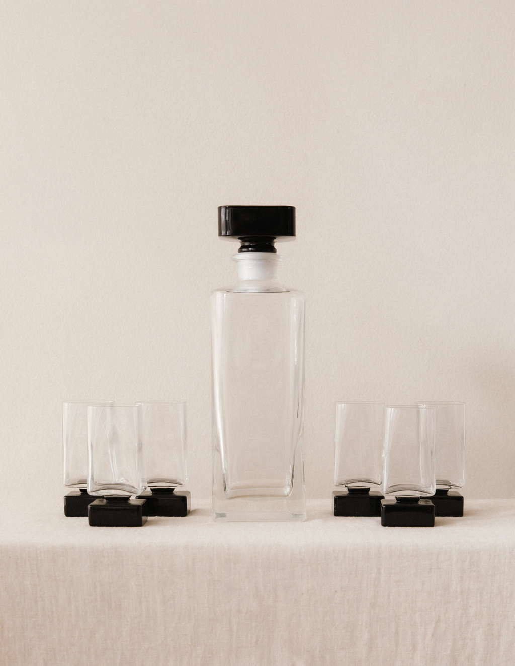 Bormioli Monet Noir Liqueur Set image 0