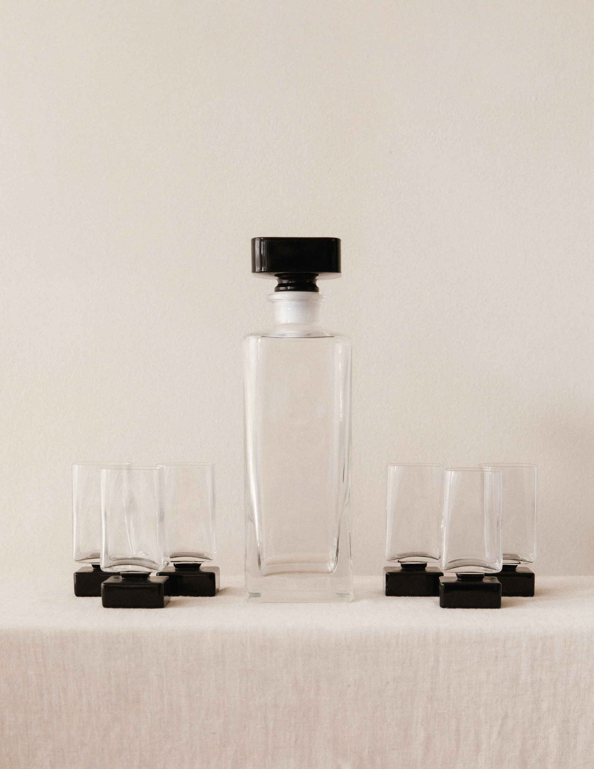 Bormioli Monet Noir Liqueur Set image 0