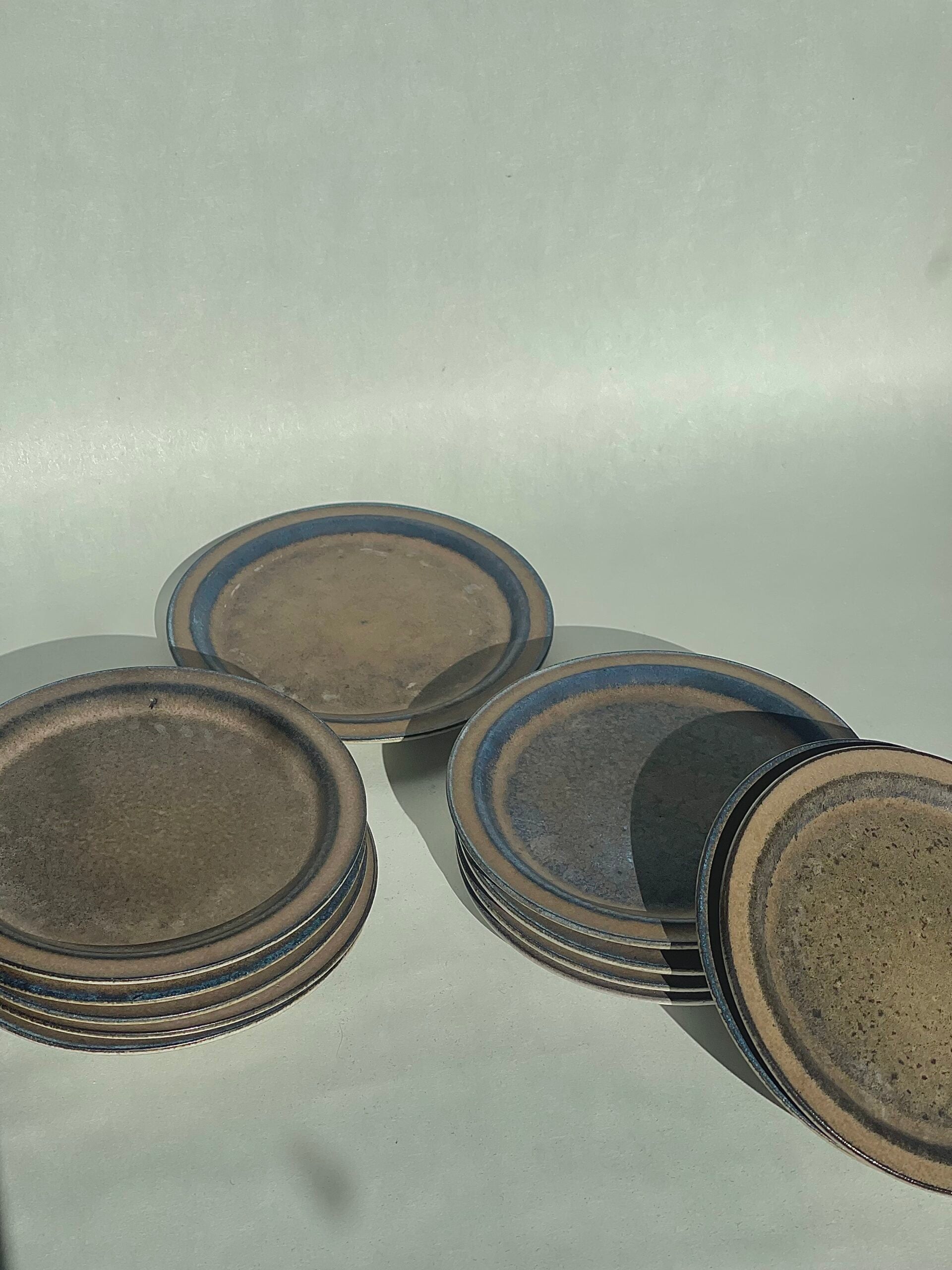 Stoneware Ceramano Feuerkrone Dinner Plates - Set of 12 image 3