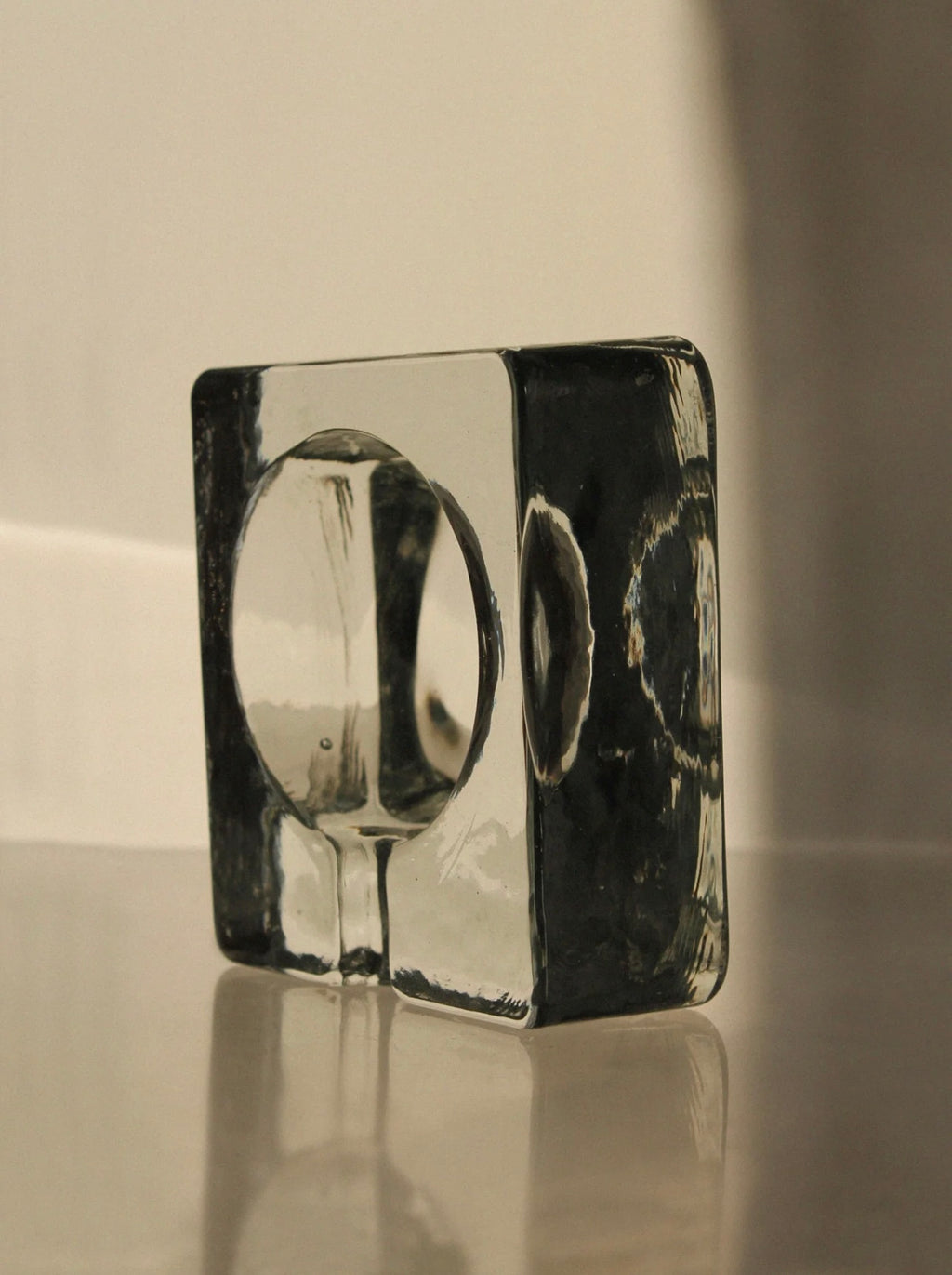 Brutalist Glass Ashtray image 5