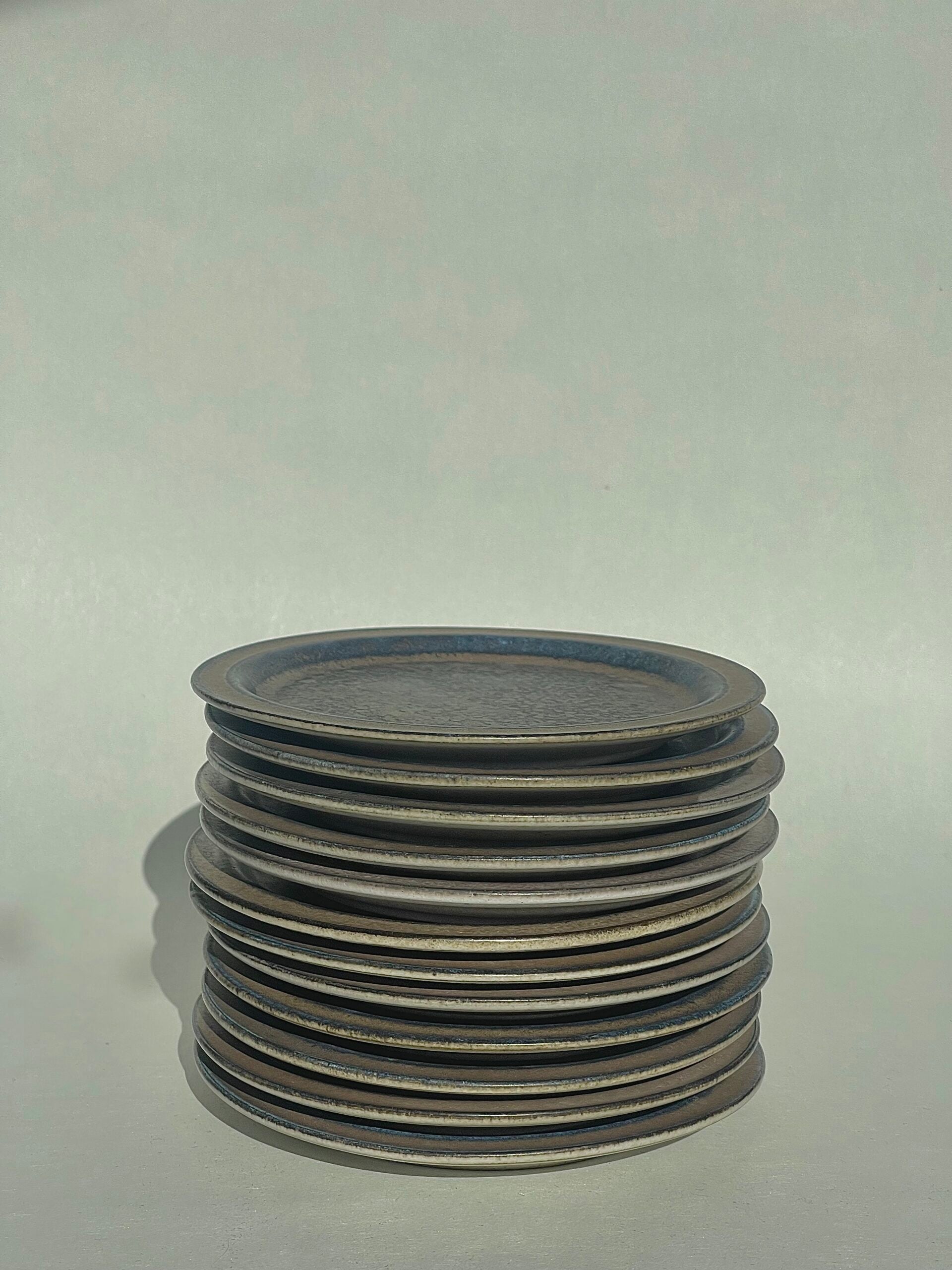 Stoneware Ceramano Feuerkrone Dinner Plates - Set of 12 image 0