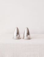 Chrome Salt & Pepper Shakers image 0