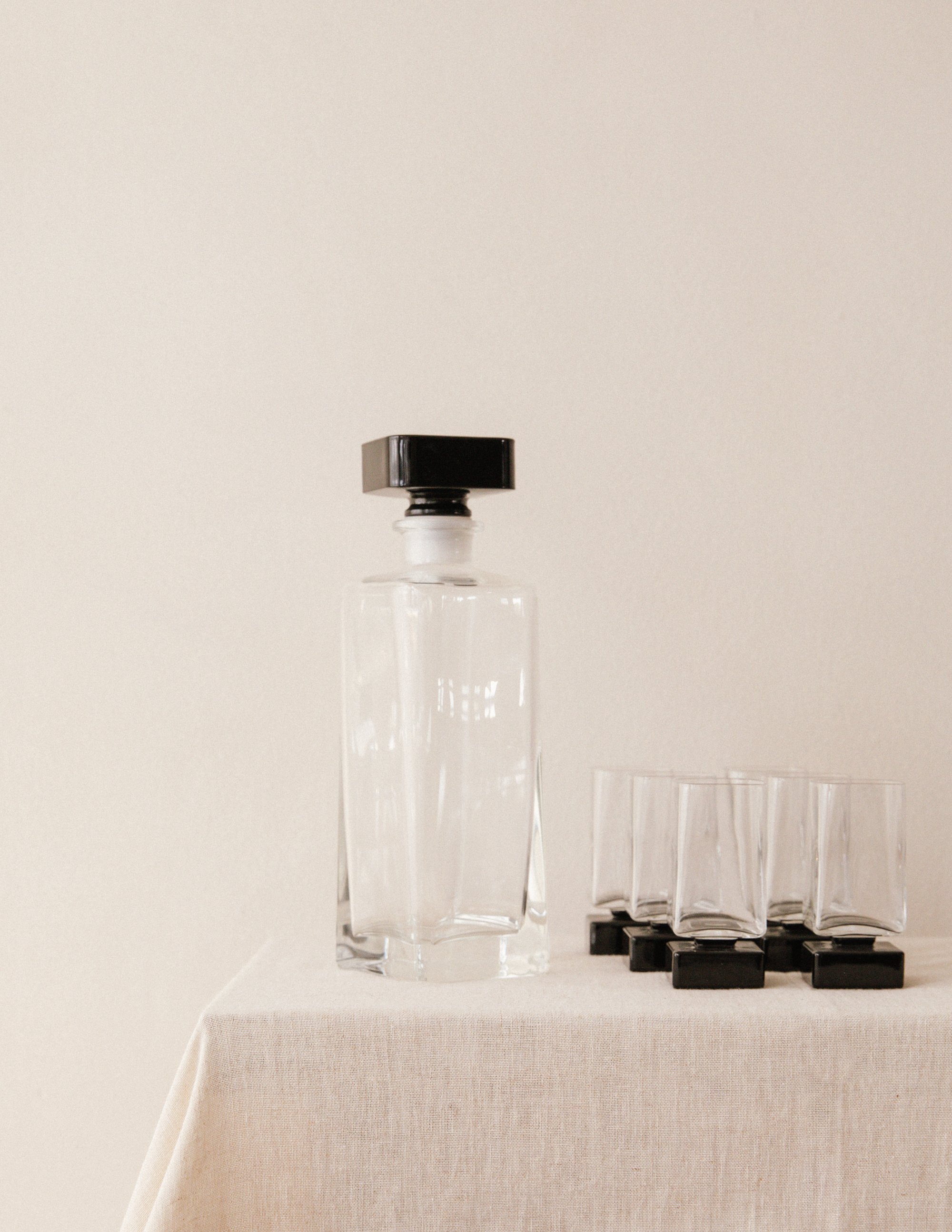 Bormioli Monet Noir Liqueur Set image 3