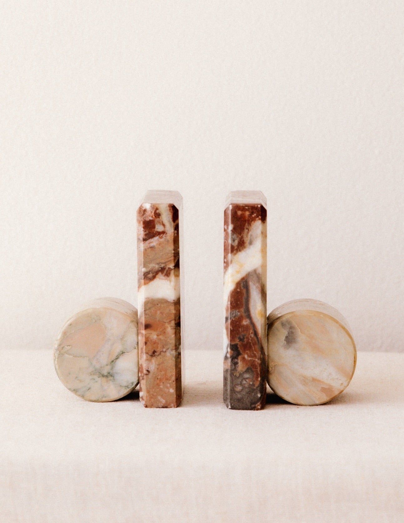 Italian Marble Bookends image 0