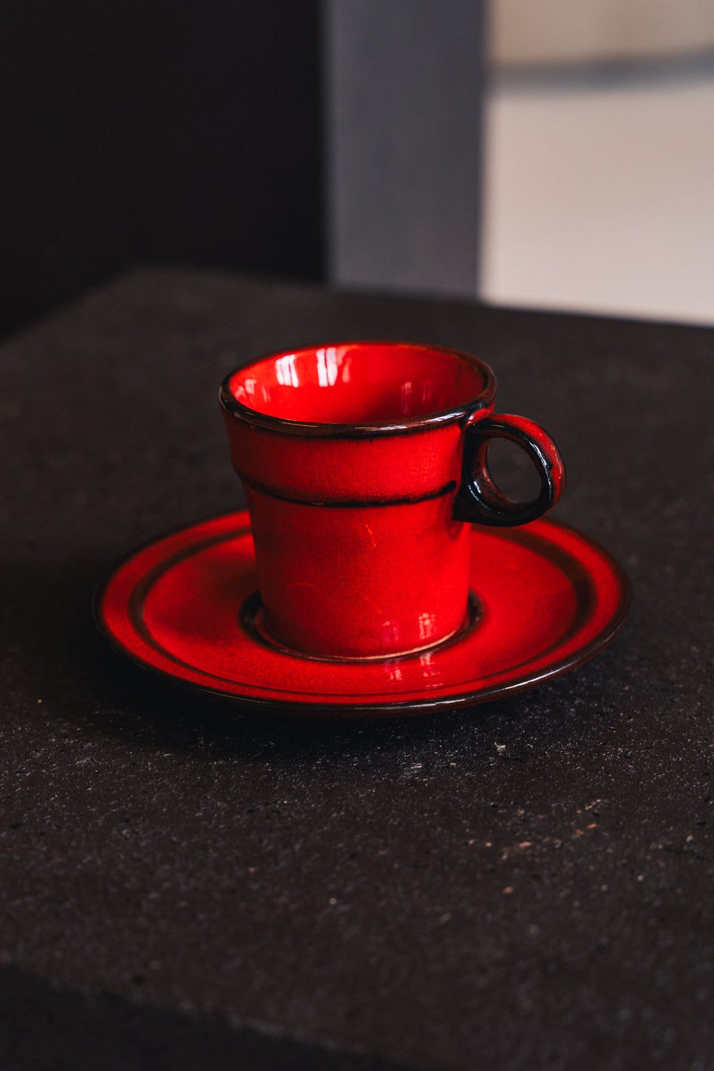 Jasba Keramik Plate and Teacup Set image 2