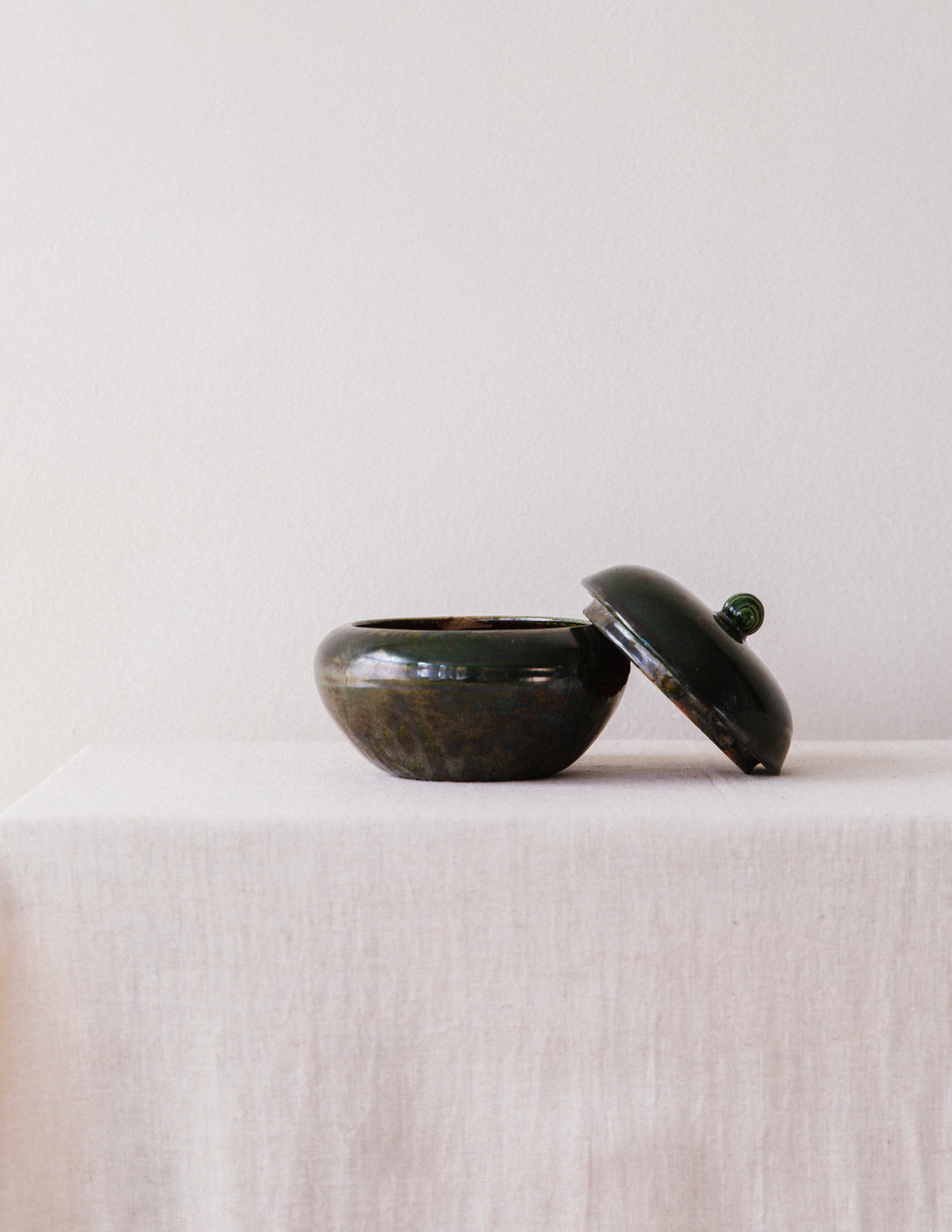 Studio Ceramic Lidded Vessel