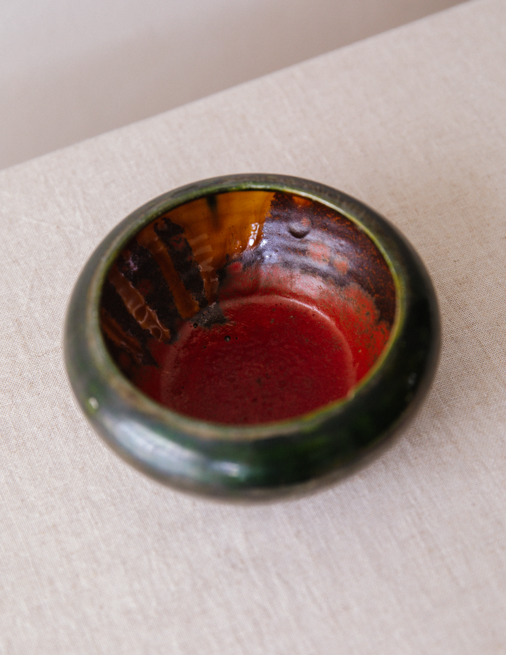 Studio Ceramic Lidded Vessel