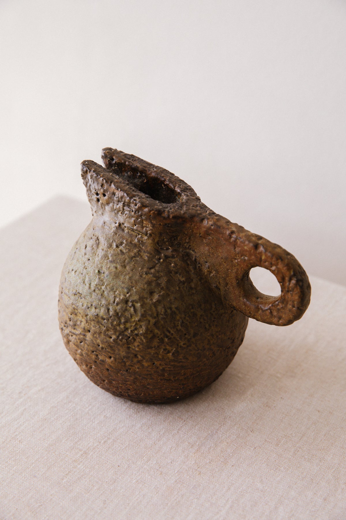 Studio Pottery Ceramic Pitcher