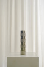 Stainless Steel Brutalist Rod Vase