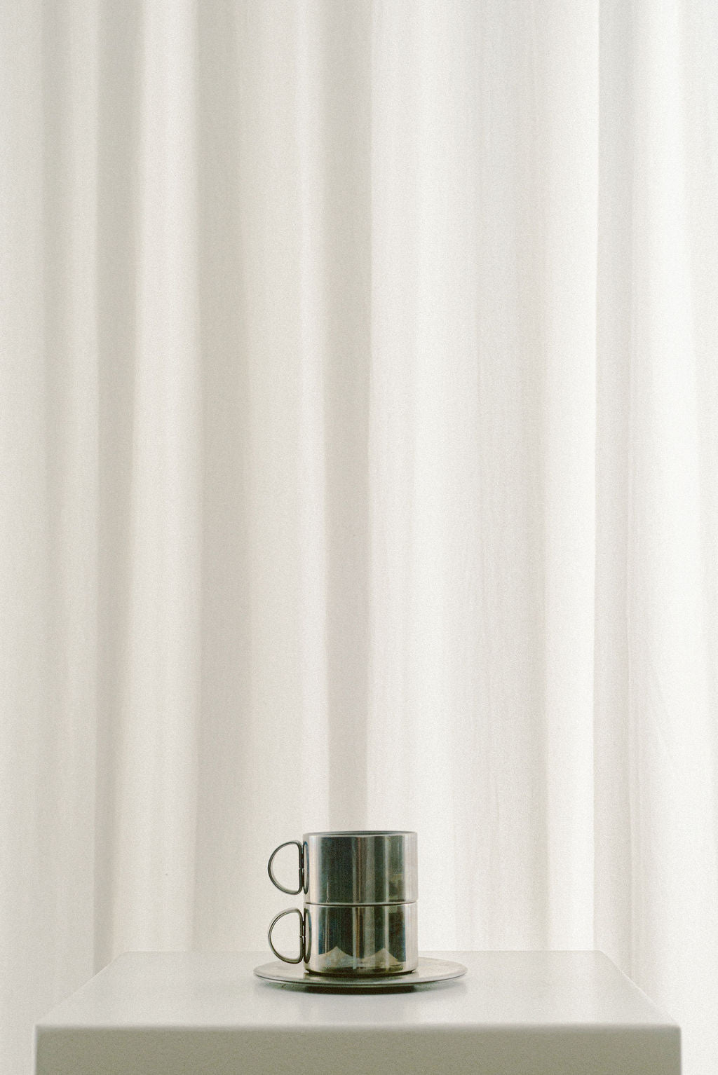 Italwaber Stainless Steel Espresso Cups, Set of 2