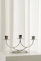Three-Light Art Deco Candelabra