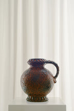 West German Fat Lava Pottery Jug Vase