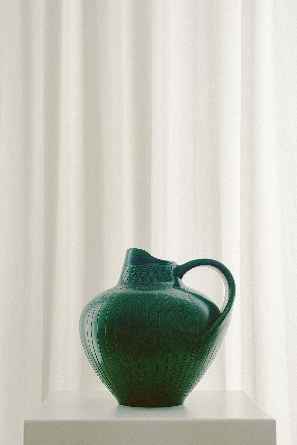 Wilhelm Kågel Hand-Thrown Ceramic Pitcher
