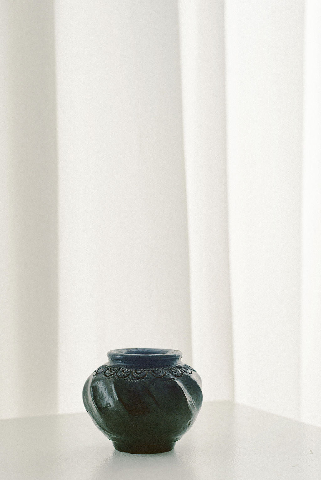 Indian Miniature Bronze Vessel