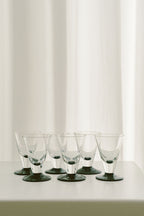 Vintage Art Deco Mini Shot Glasses
