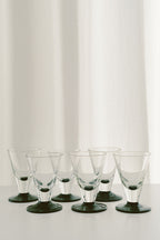 Vintage Art Deco Mini Shot Glasses