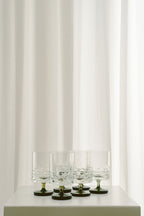 Vintage Ingrid Wine Glasses, Set of 12