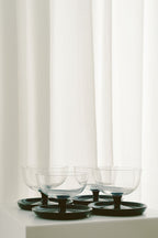 Leerdam Glass Coupes, Set of 4