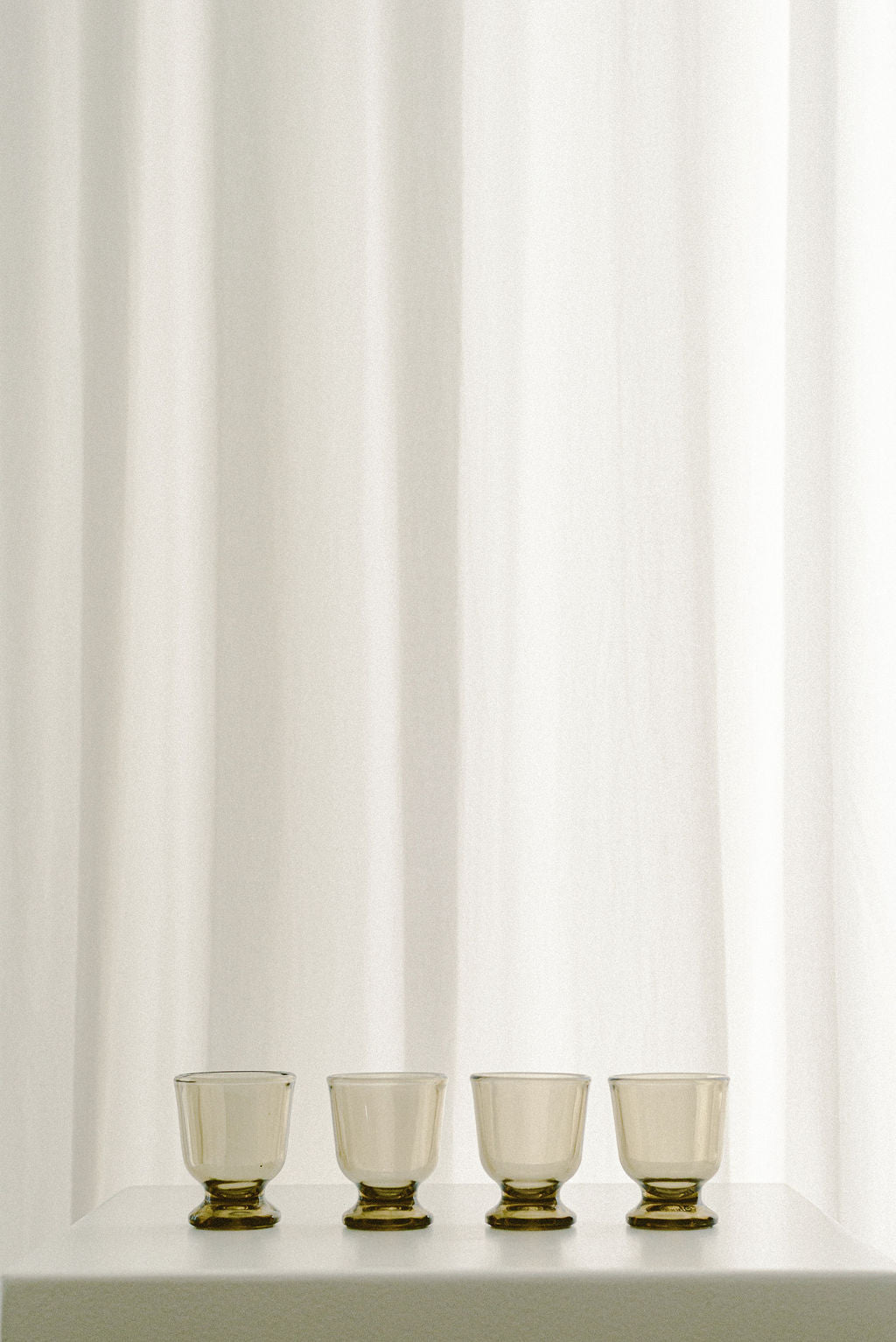 Vintage Smoked Shot Glasses