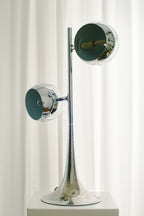 Space Age Chrome Eyeball Lamp, Style of Goffredo Reggiani, 1970s