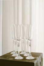Vintage Champagne Flutes