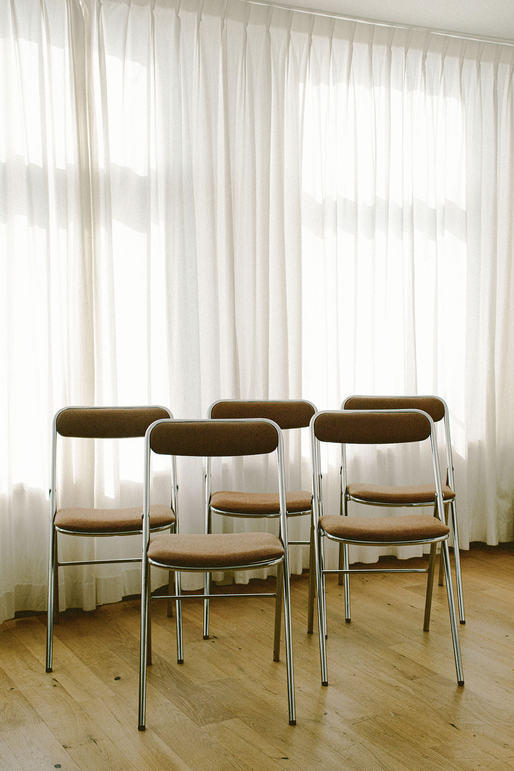 Chrome Folding Chairs