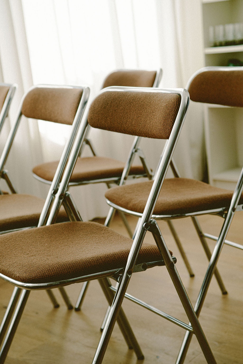 Chrome Folding Chairs