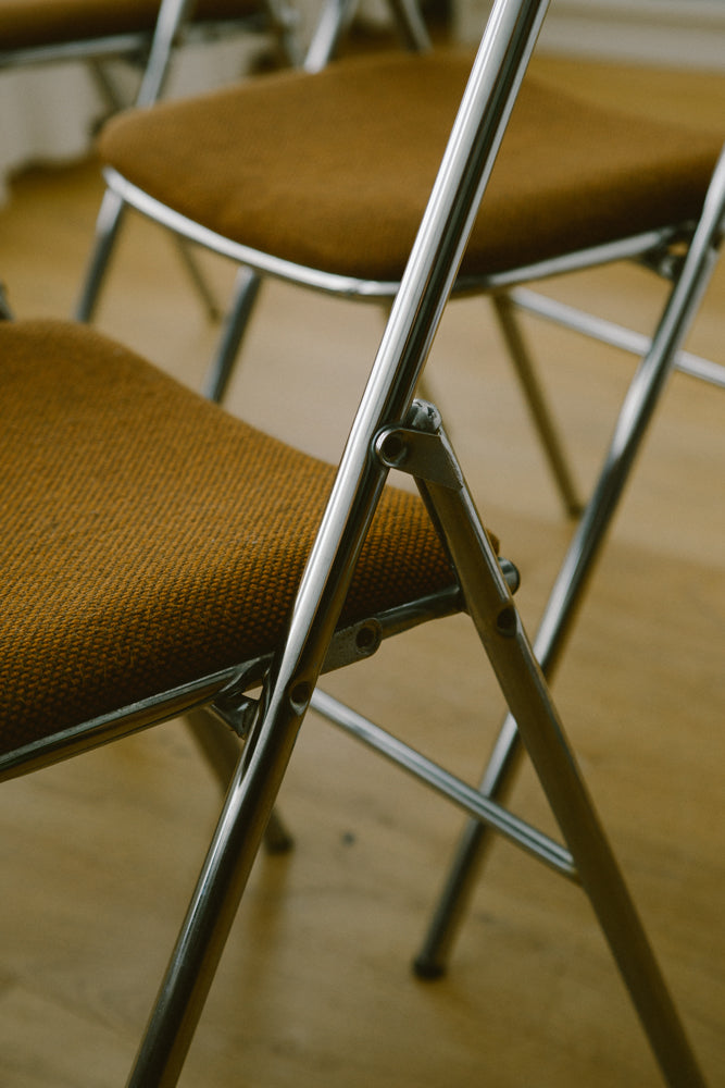 Chrome Folding Chairs