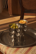 Stainless Steel Pedestal Coupes - Wide Bowl