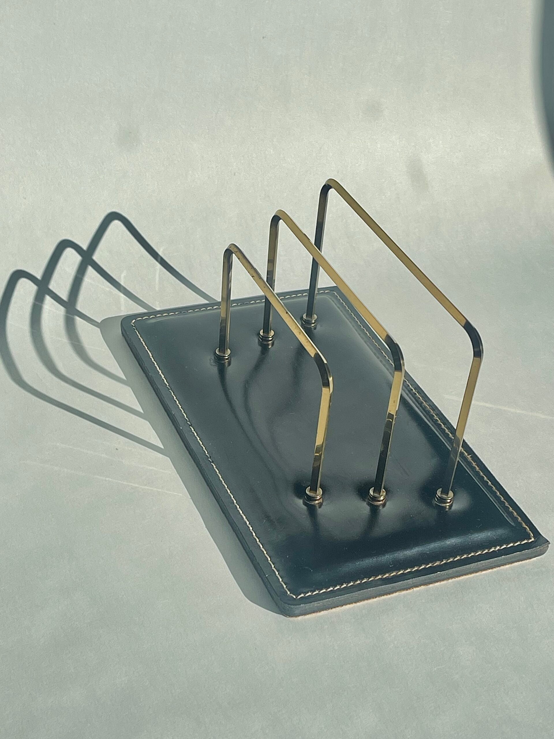 Jacques Adnet Style Letter Holder image 2