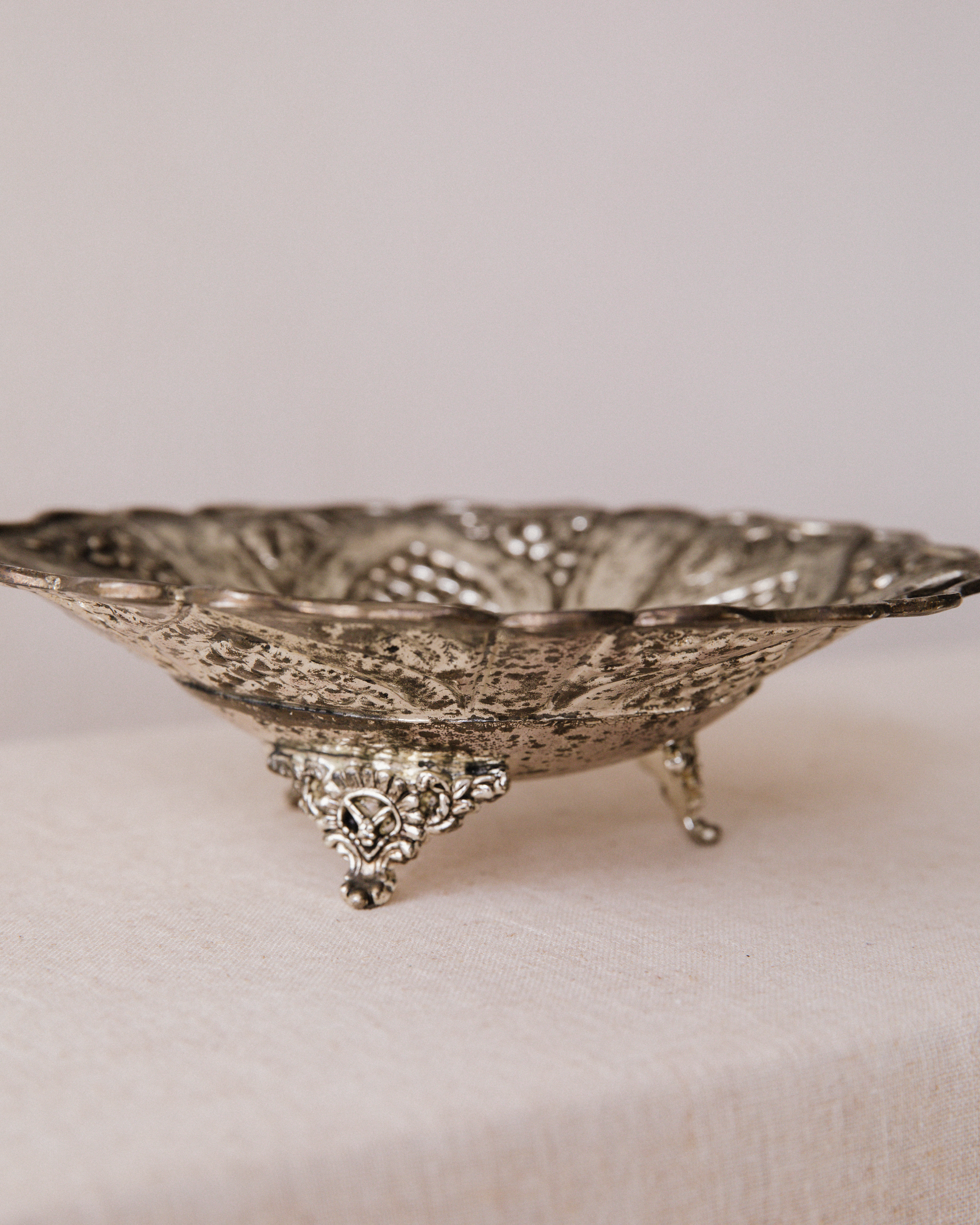 Silver Plated Ornate Bowl image 4