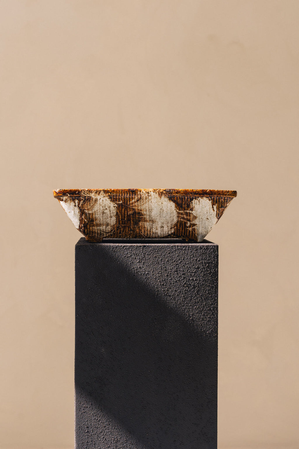 Vintage Ceramic Fat Lava Planter image 0