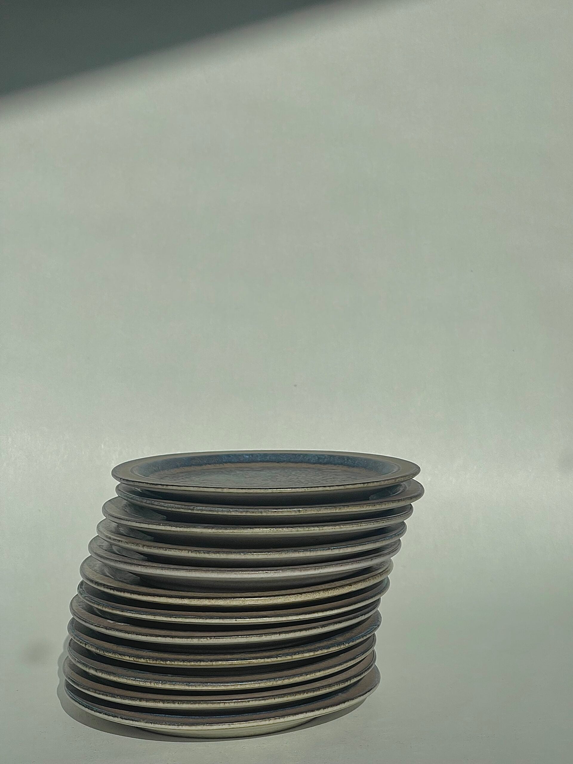 Stoneware Ceramano Feuerkrone Dinner Plates - Set of 12 image 1