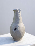 Stoneware Vessel with Perforated Form image 0