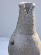 Stoneware Vessel with Perforated Form image 1